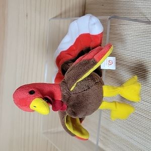 Vintage 96 TY Gobbles the Turkey Beanie Baby